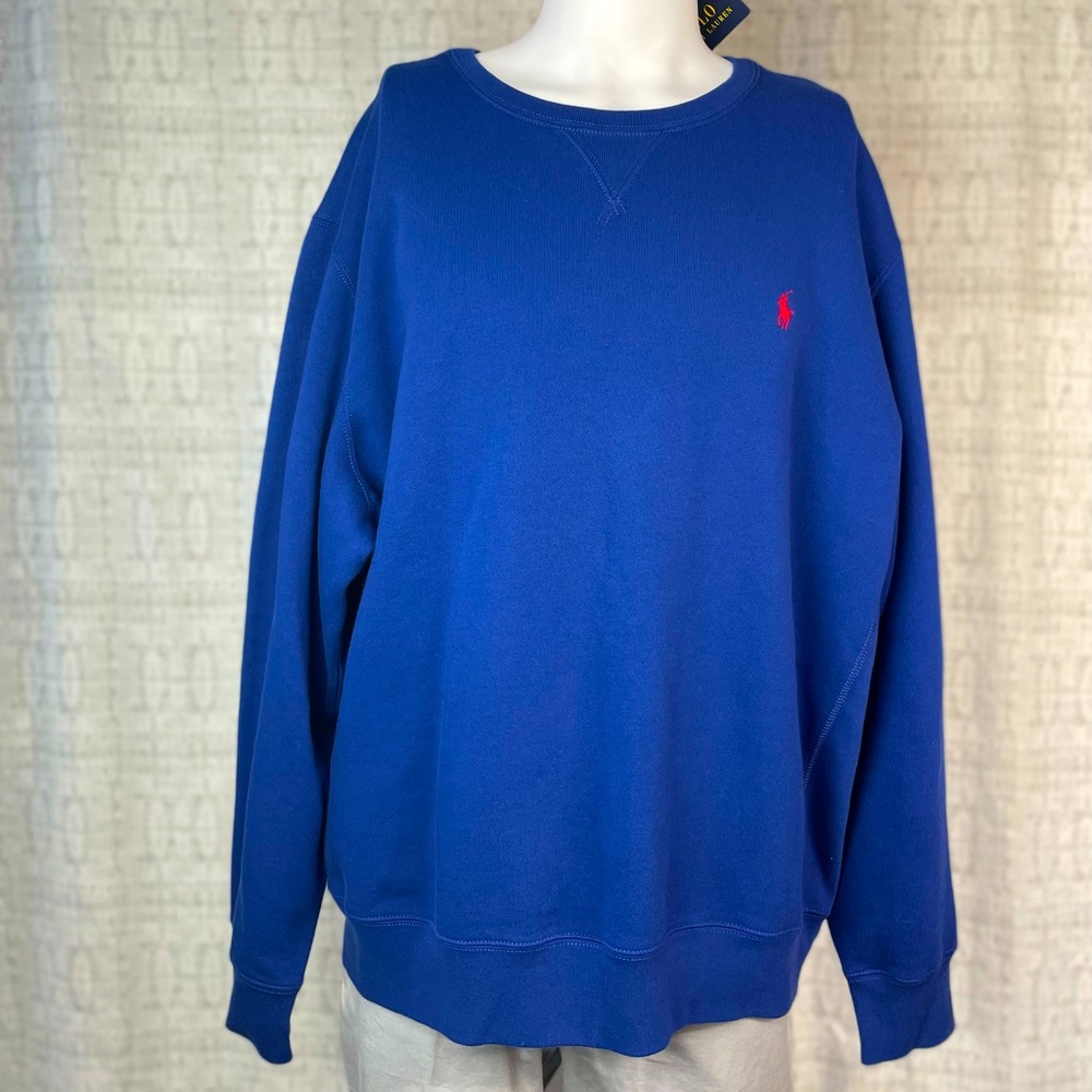 NWT Polo Ralph Lauren Crewneck Sweatshirt XXL - Picture 2 of 4